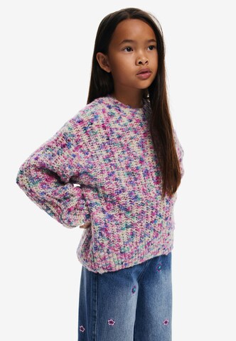Desigual Trui in Lila: voorkant