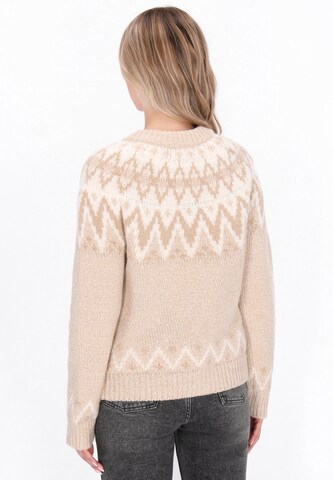 DreiMaster Vintage Knit cardigan 'Vintage' in Beige