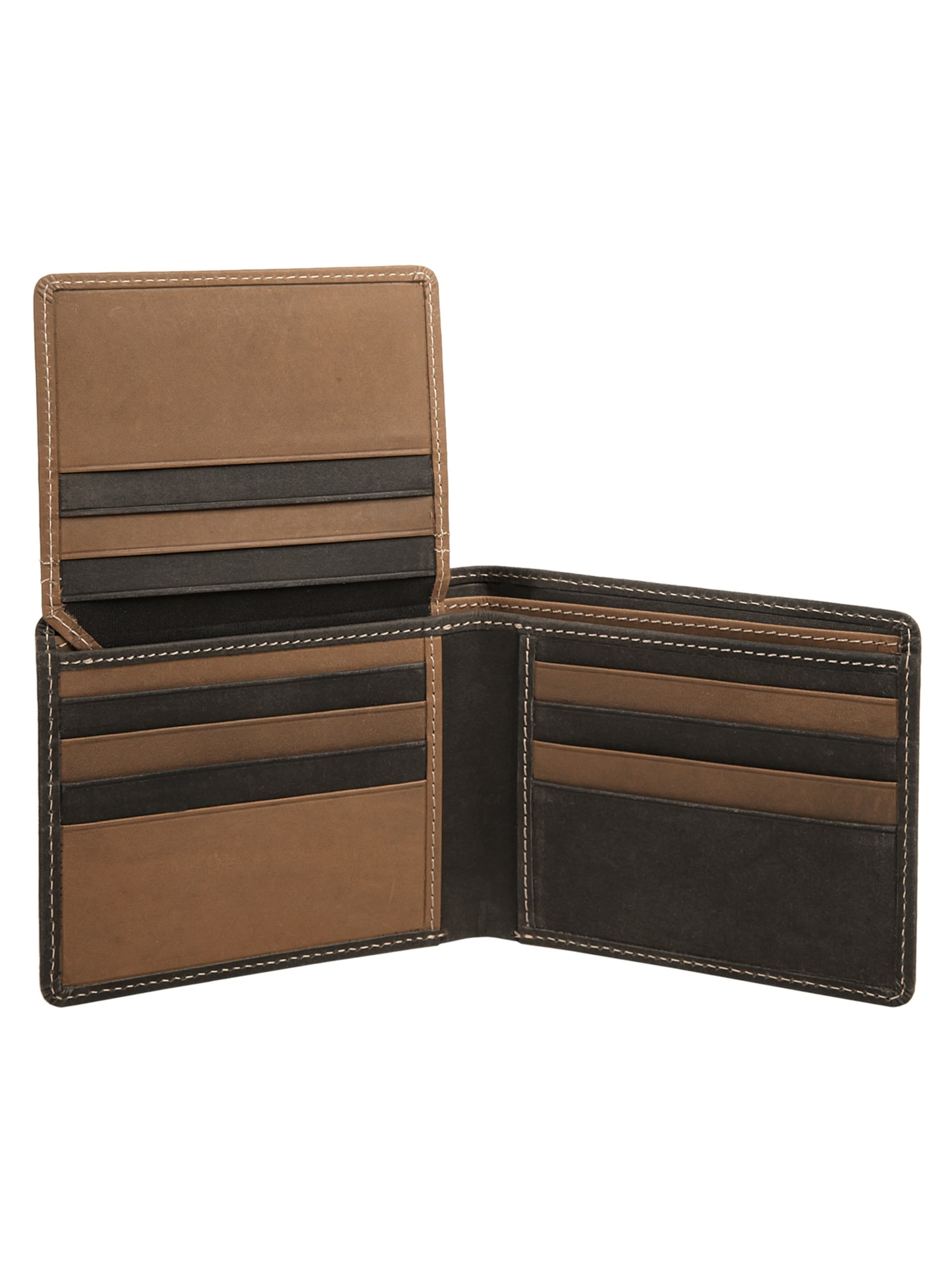 BODENSCHATZ Wallet 'Bodenschatz Geldbörse BICOLOUR' in Black