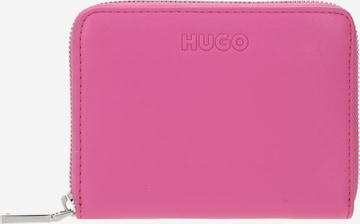 HUGO Red Wallet 'Mel' in Pink: front