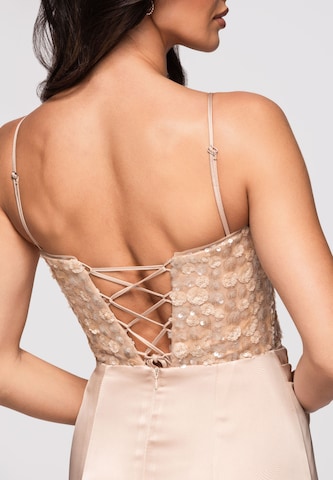 Ombre Evening dress in Pink