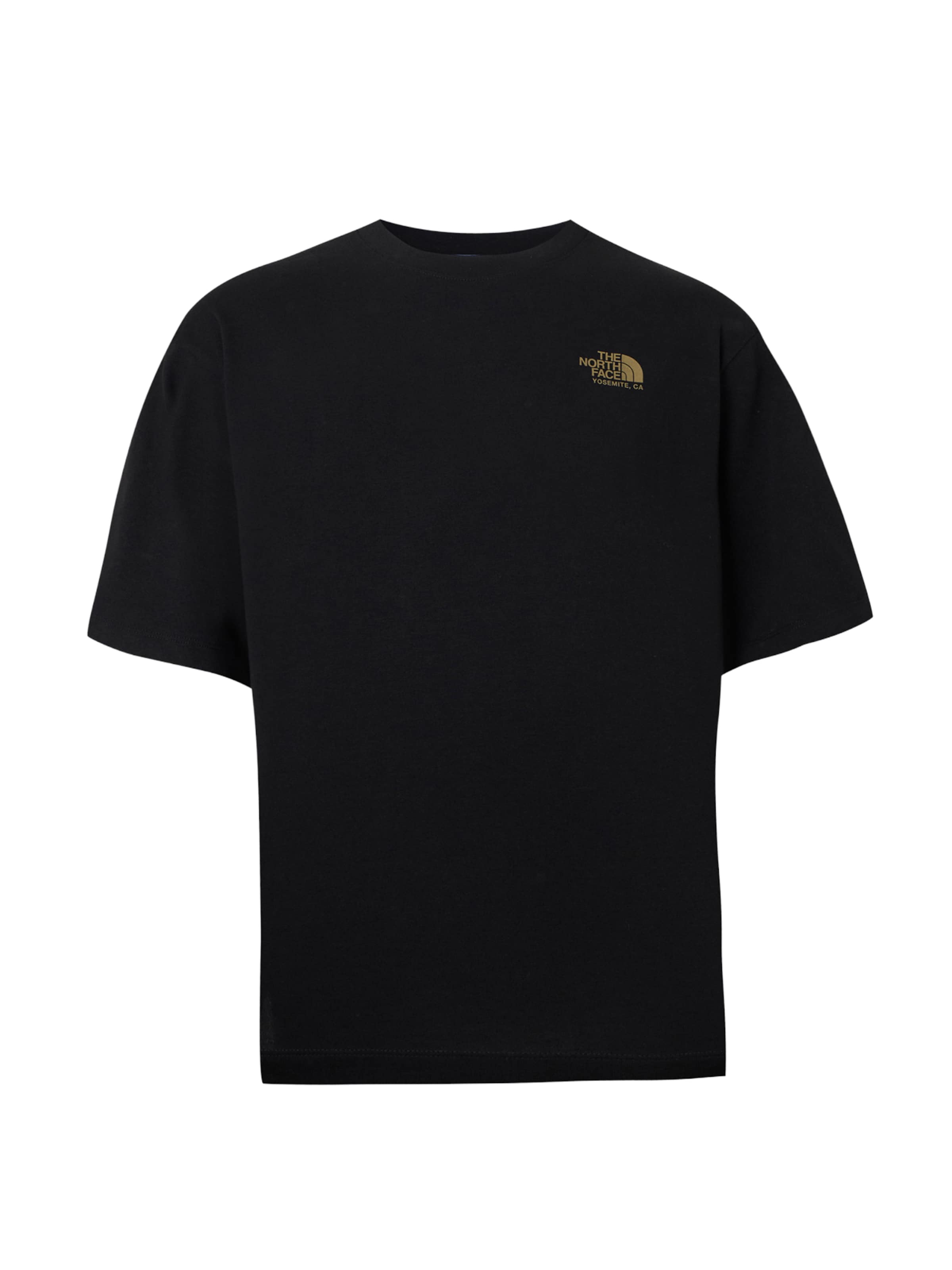 THE NORTH FACE Tričko 'PLANT & FLORA' - Čierna: predná strana