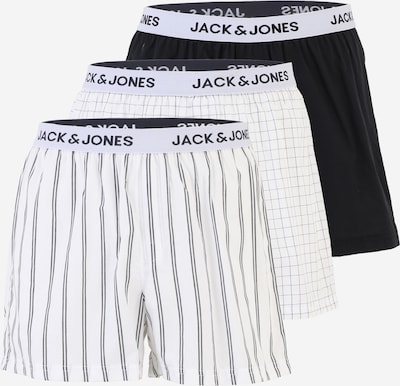 JACK & JONES Bokserice 'JACBETANO' veličine S u crna / bijela, Pregled proizvoda
