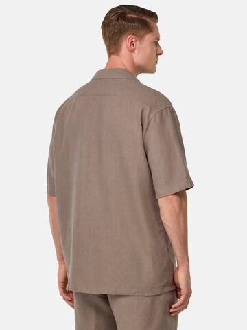 Coupe regular Chemise Boggi Milano en gris