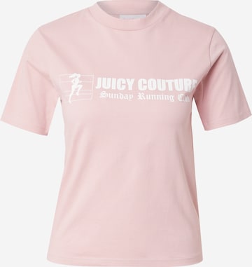 Juicy Couture Футболка 'THE RUNNER' в Лиловый: спереди