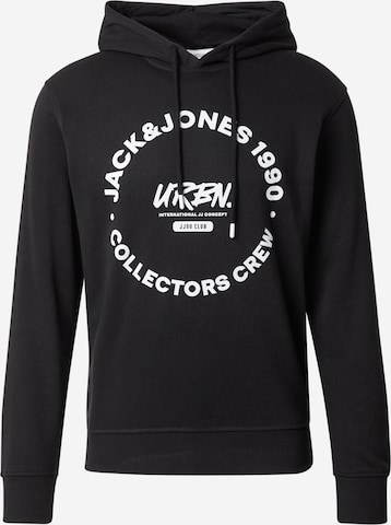 JACK & JONES Sweatshirt in Black: front