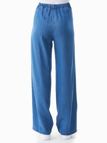 Organication Wide Leg Hose in Blau
