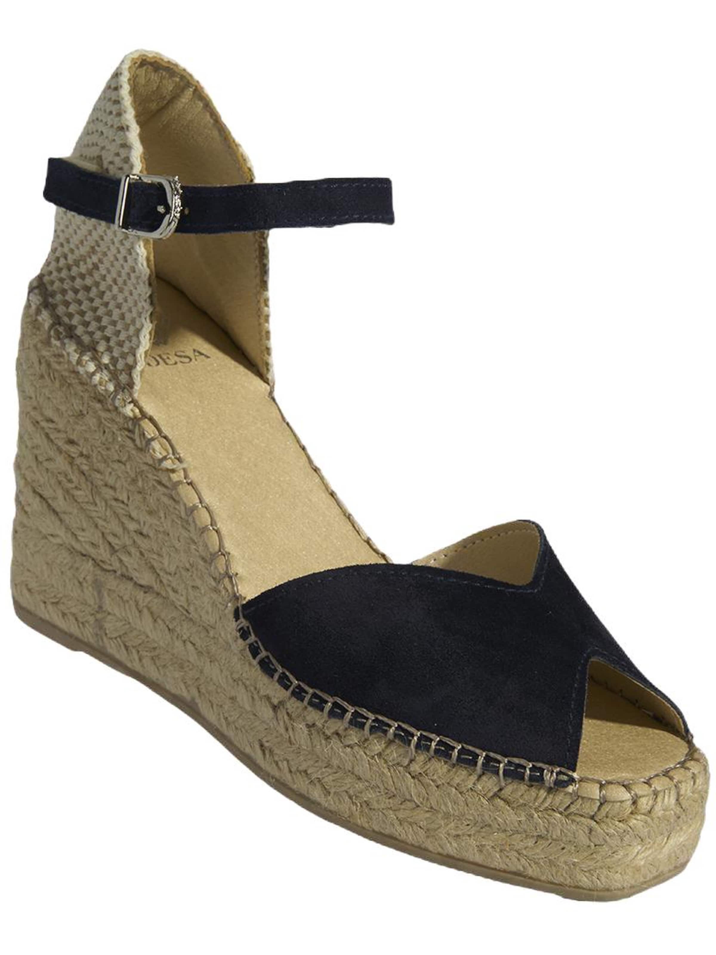 Desa - Sandalias con hebilla 'Slip-Ons' en azul: frente
