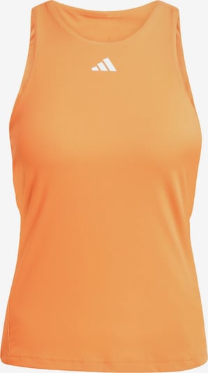 ADIDAS PERFORMANCE Sporttop in orange / weiß, Produktansicht