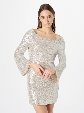 River Island Cocktail dress in Gold: front