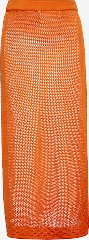 IZIA Skirt in Orange: front