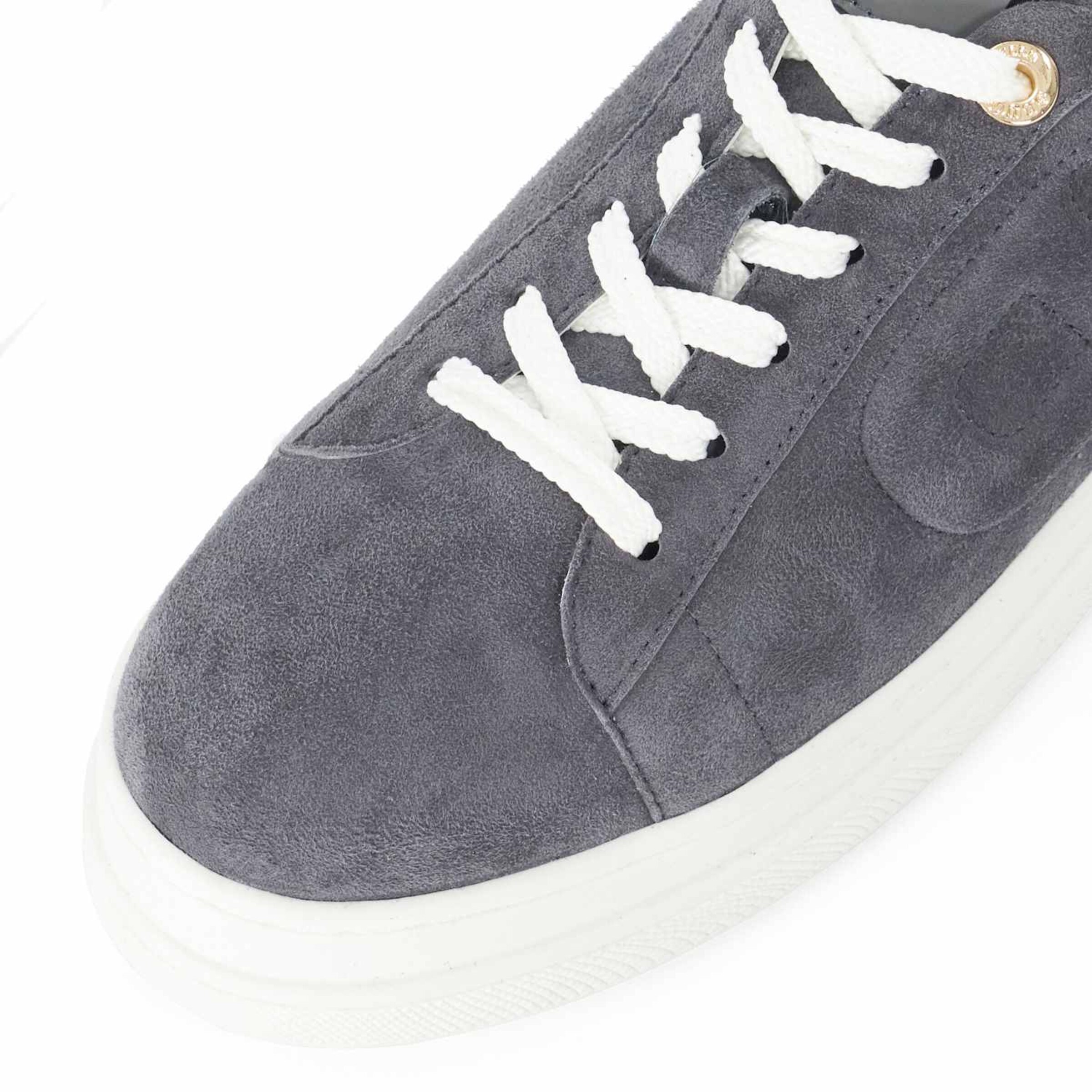Dune LONDON Sneakers laag 'Eden' in Grijs