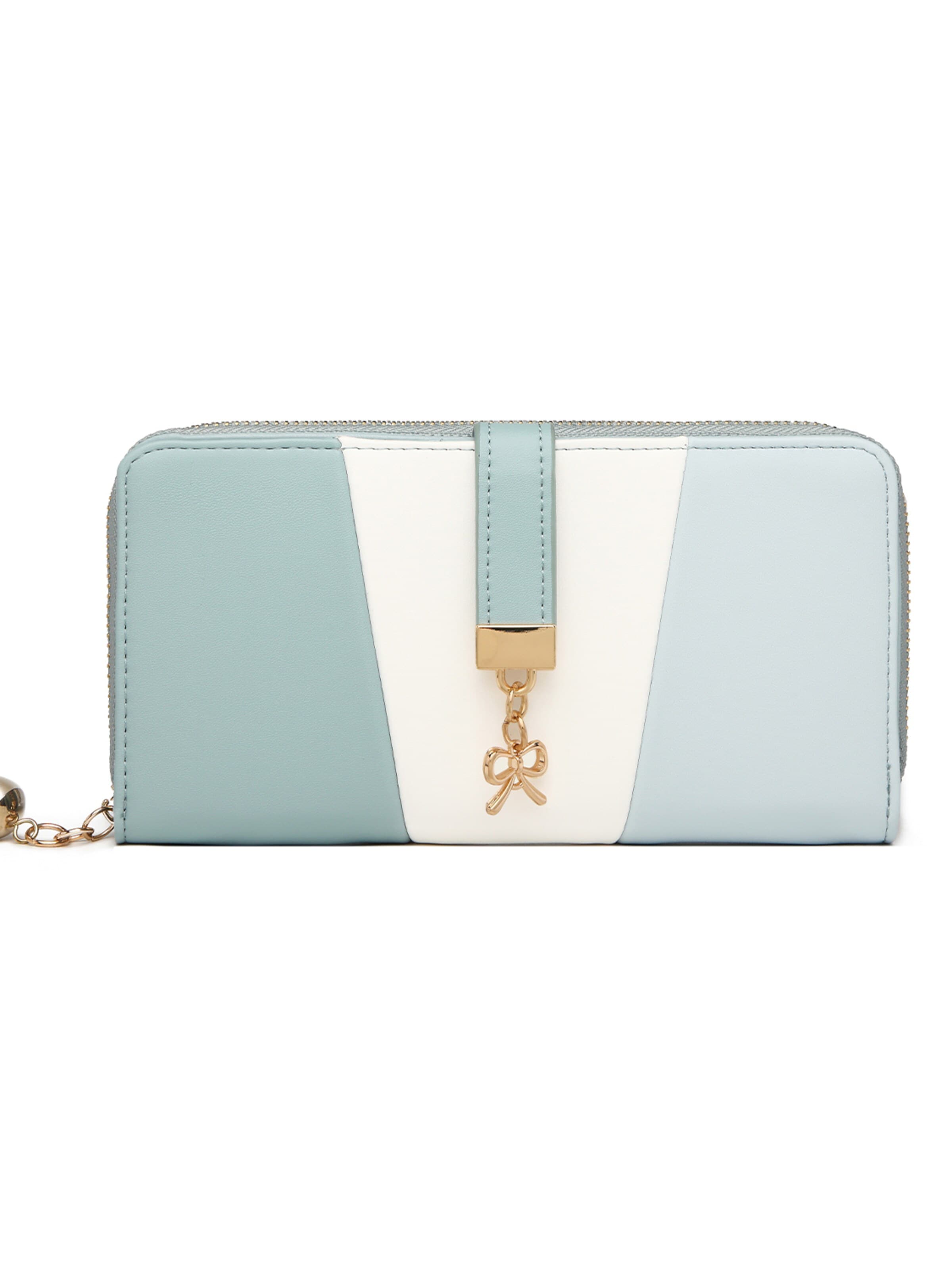 Miss Lulu Portemonnaie‌‌ in Blau: Vorderseite