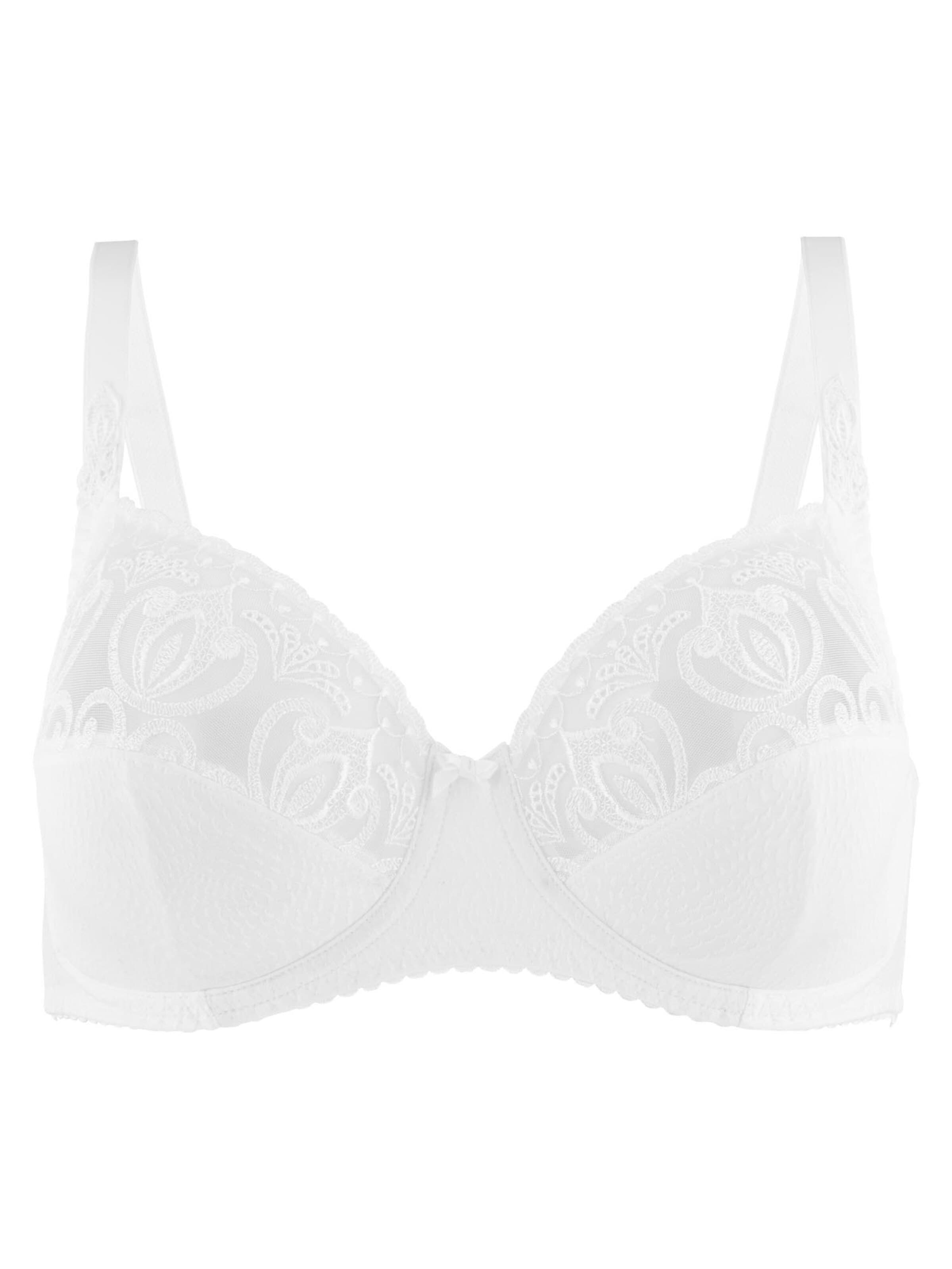 FELINA Classic Bra 'Serenada' in White: front