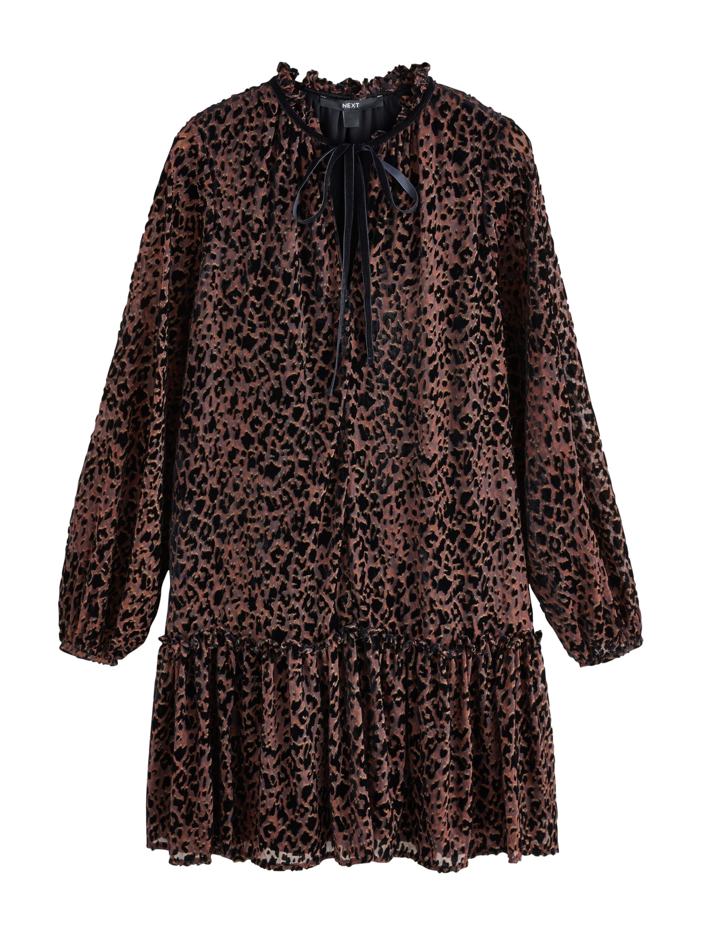 Next Vestido em castanho / preto, Vista do artigo