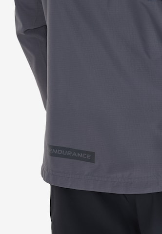 ENDURANCE Athletic Jacket 'Hugoee' in Grey