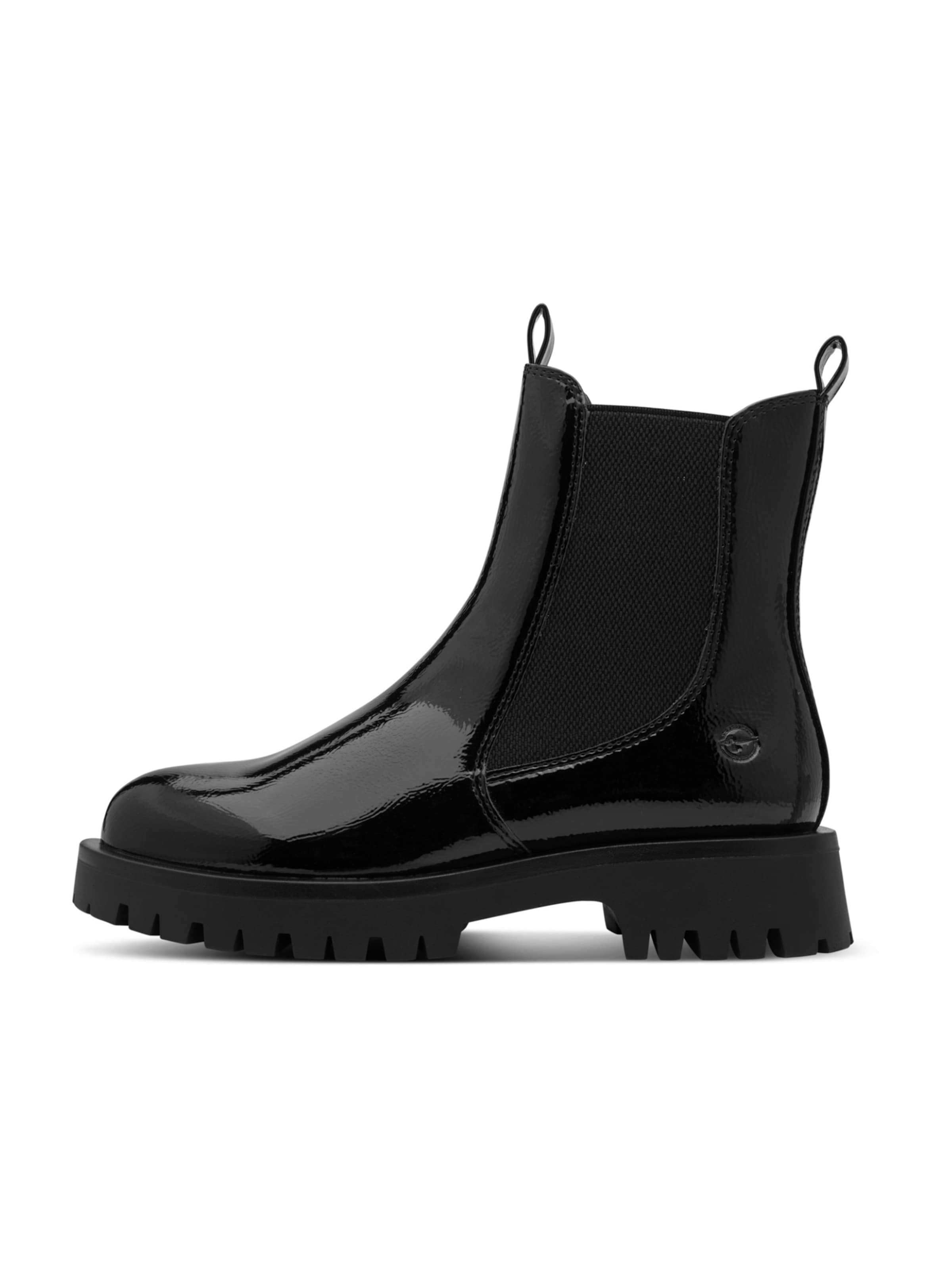 Tamaris Chelsea Boots in Black: side