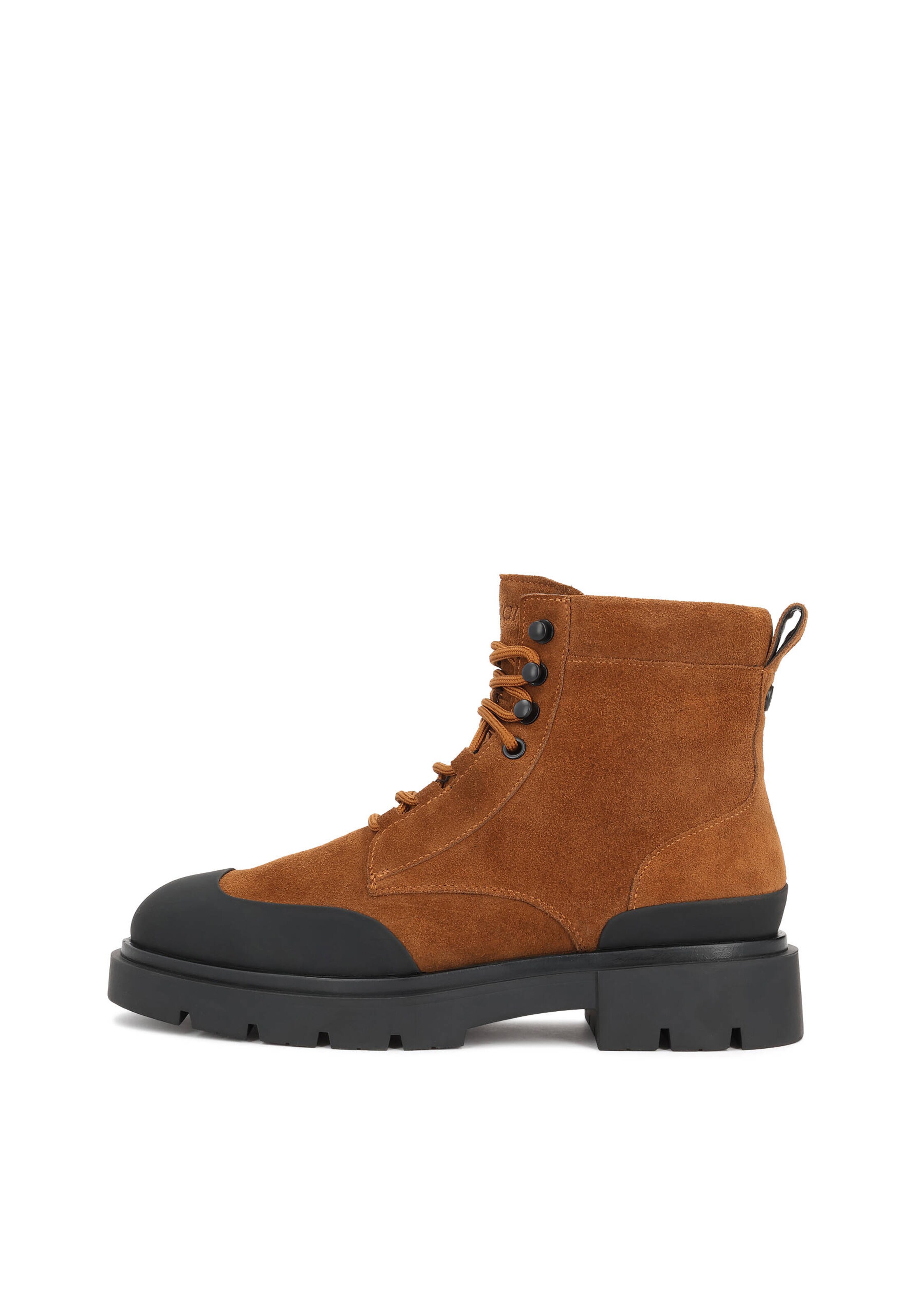 Boots stringati di Kazar in marrone: frontale