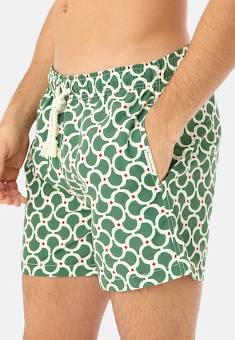 Gassa d'Amante Badeshorts 'Nora' in Grün