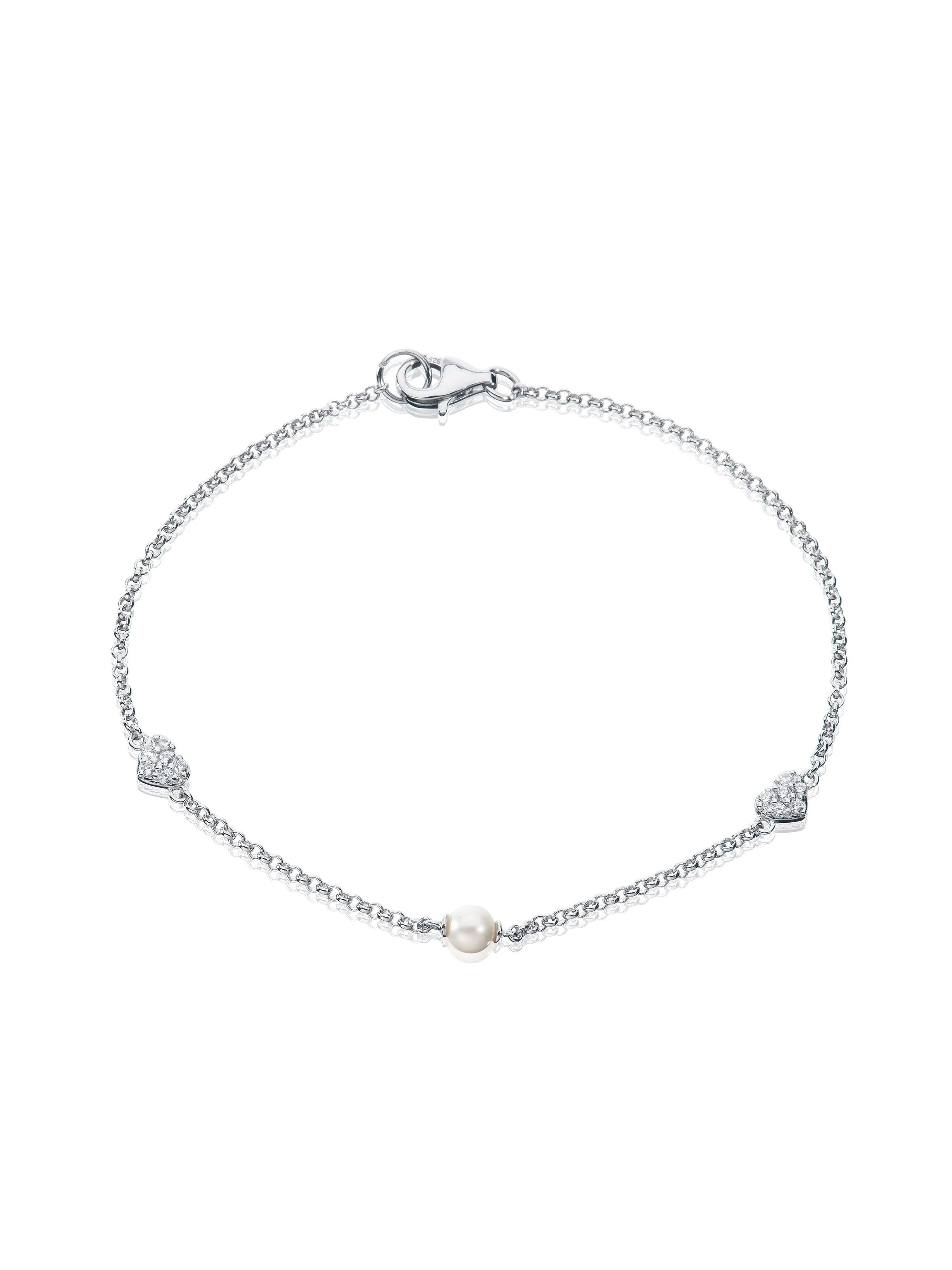 Eye Candy Bracelet 'ECJ-BR0108' in Silver: front