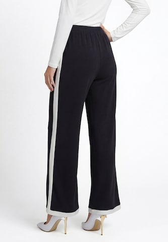 Loosefit Pantalon faina en noir