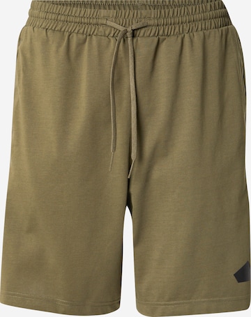 ADIDAS SPORTSWEAR Sports trousers in Green: front