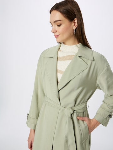 ABOUT YOU Between-Seasons Coat 'Vicky' in Green