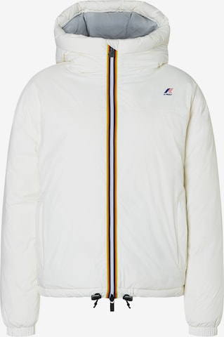 Veste d’hiver 'Le Vrai 4.0 Albine' K-Way en blanc : devant