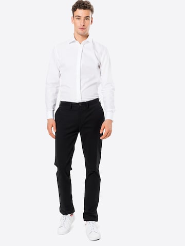 Slim fit Camicia business di SEIDENSTICKER in bianco