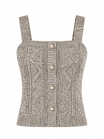 Liu Jo Knitted Top in Grey: front