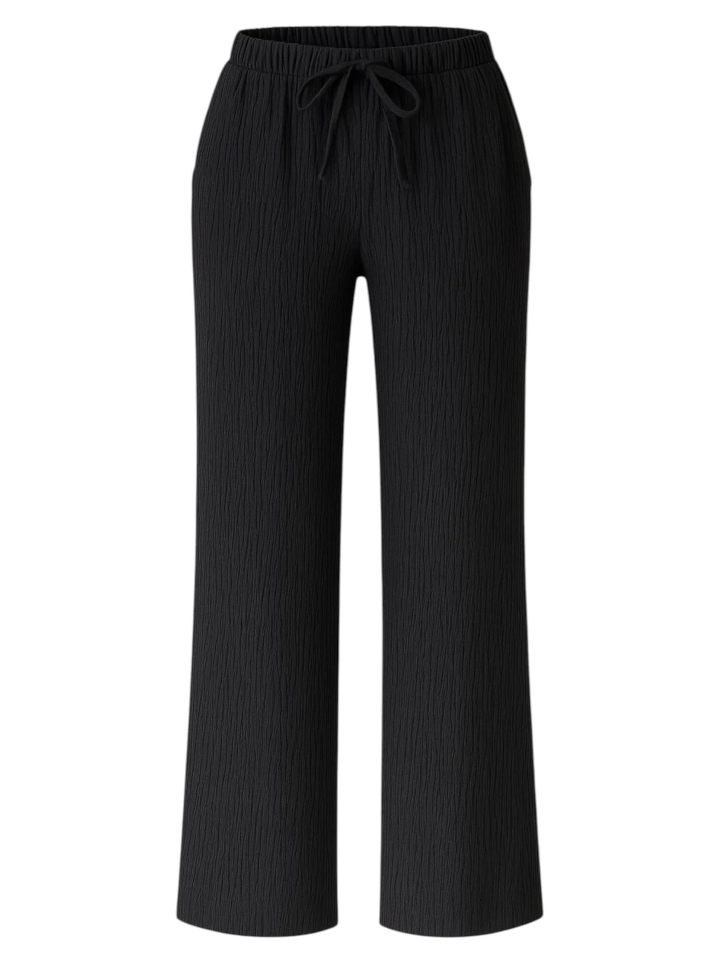 fashionshowcase Loosefit Bukser 'ALARA' i sort: forside