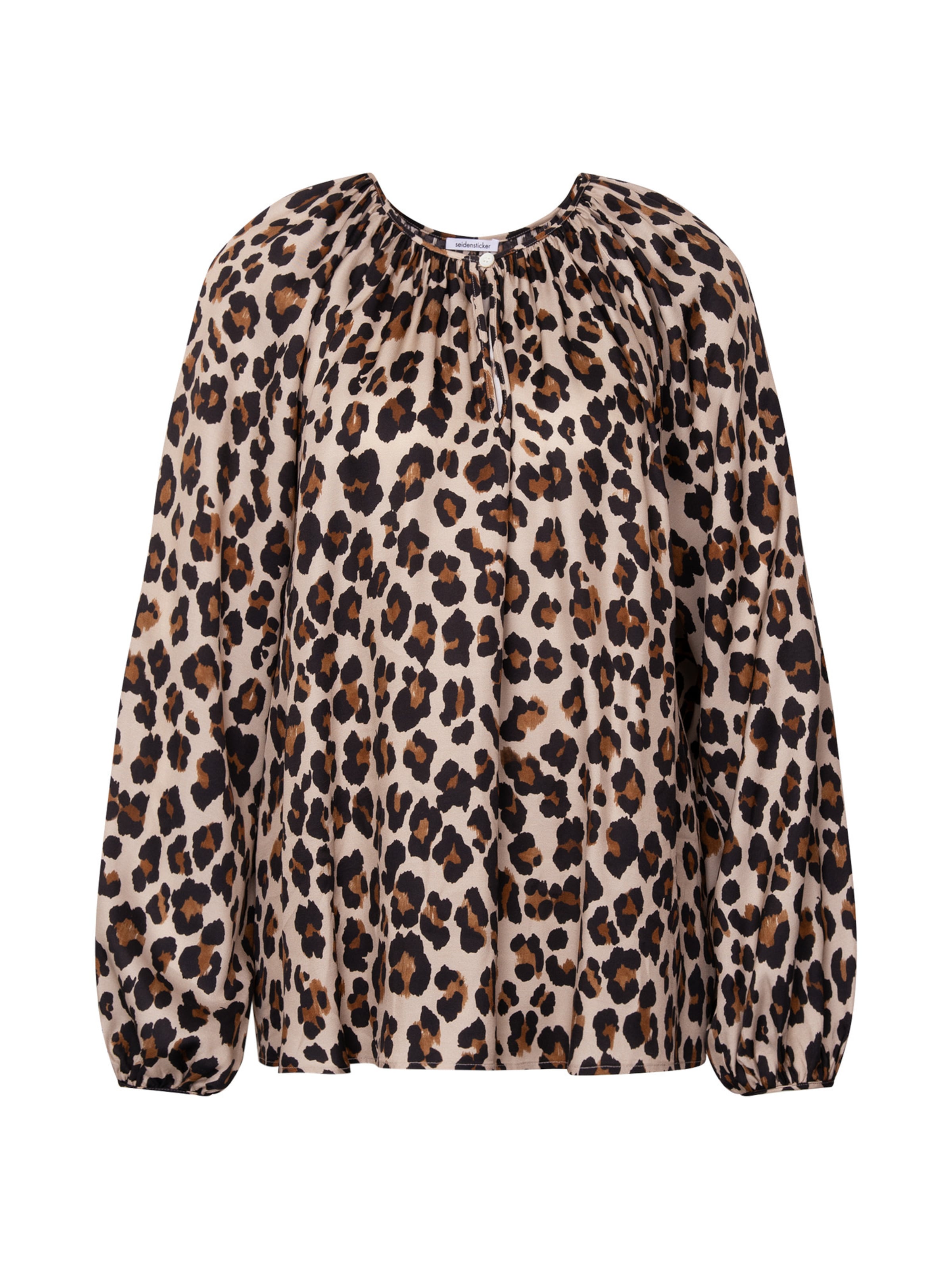 SEIDENSTICKER Blouse in Beige: voorkant