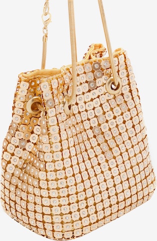 faina Beuteltasche in Gold