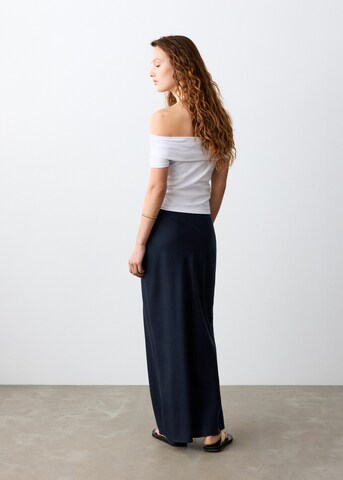 MANGO TEEN Skirt in Blue