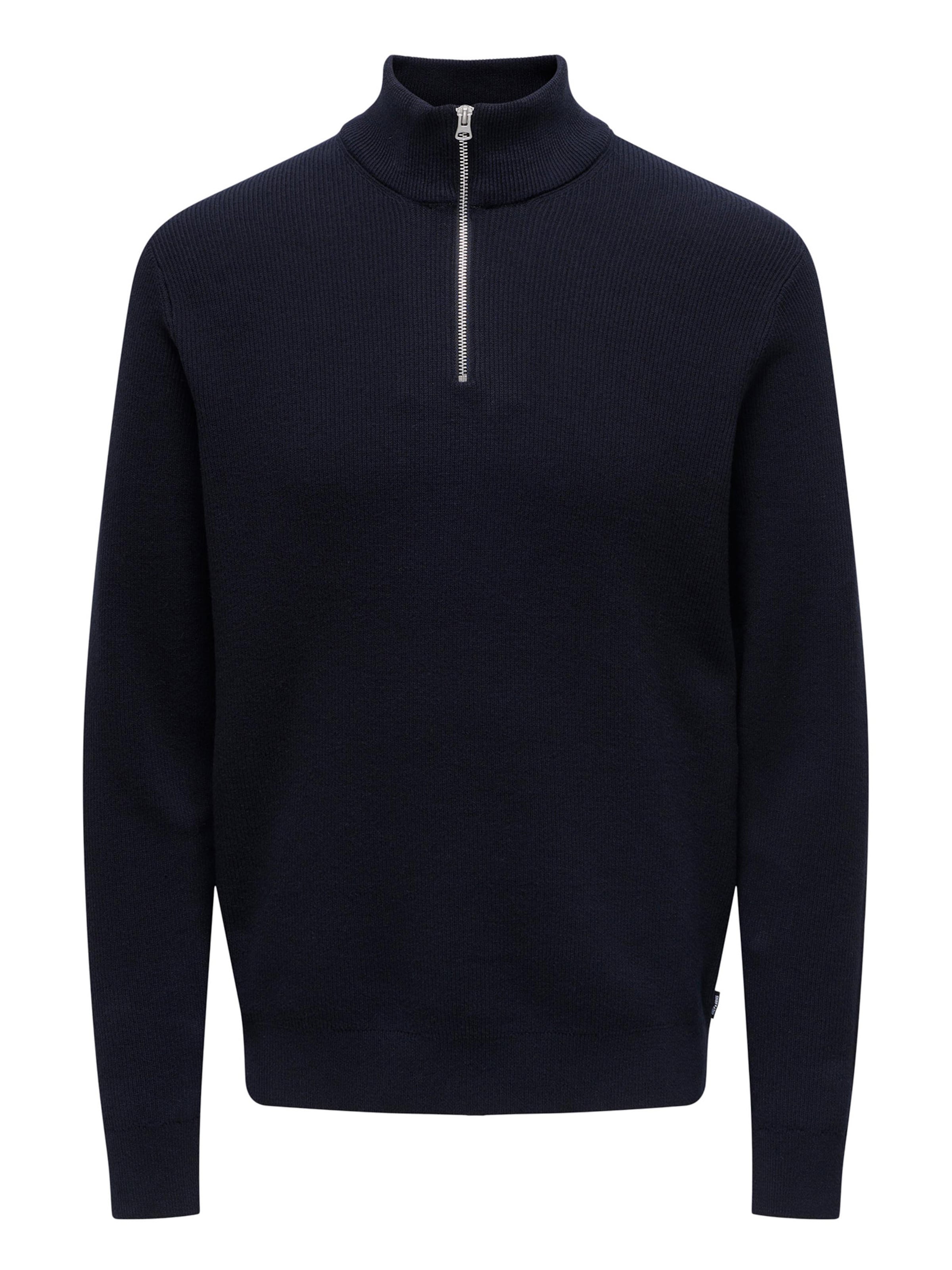 Sweat-shirt 'Phil' Only & Sons en bleu : devant