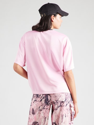 ADIDAS SPORTSWEAR Performance shirt 'TIRO Q1' in Pink