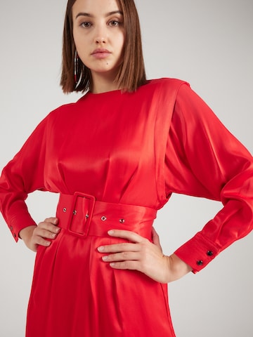 Karen Millen - Vestido en rojo