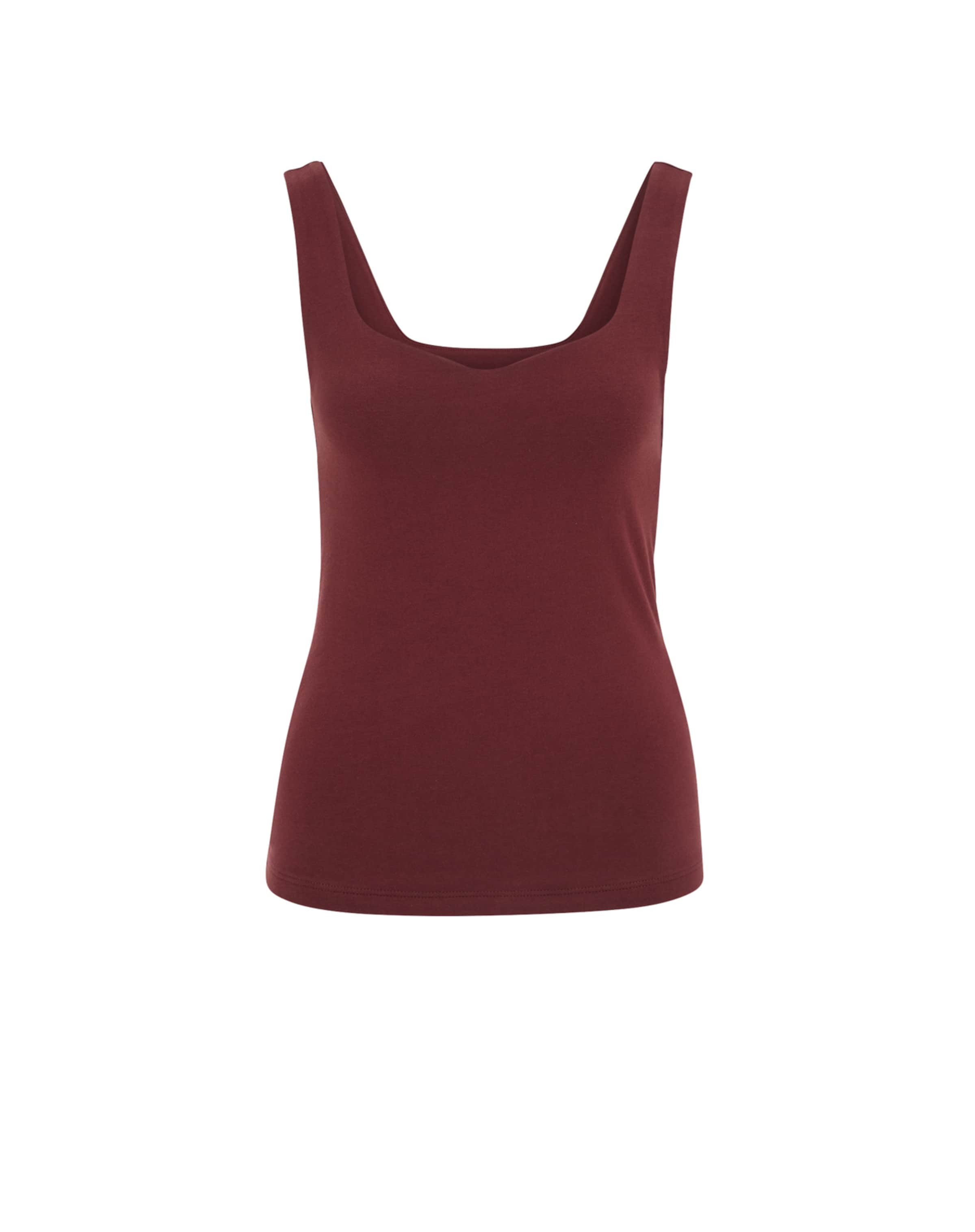 WE Fashion Top - piros: elől