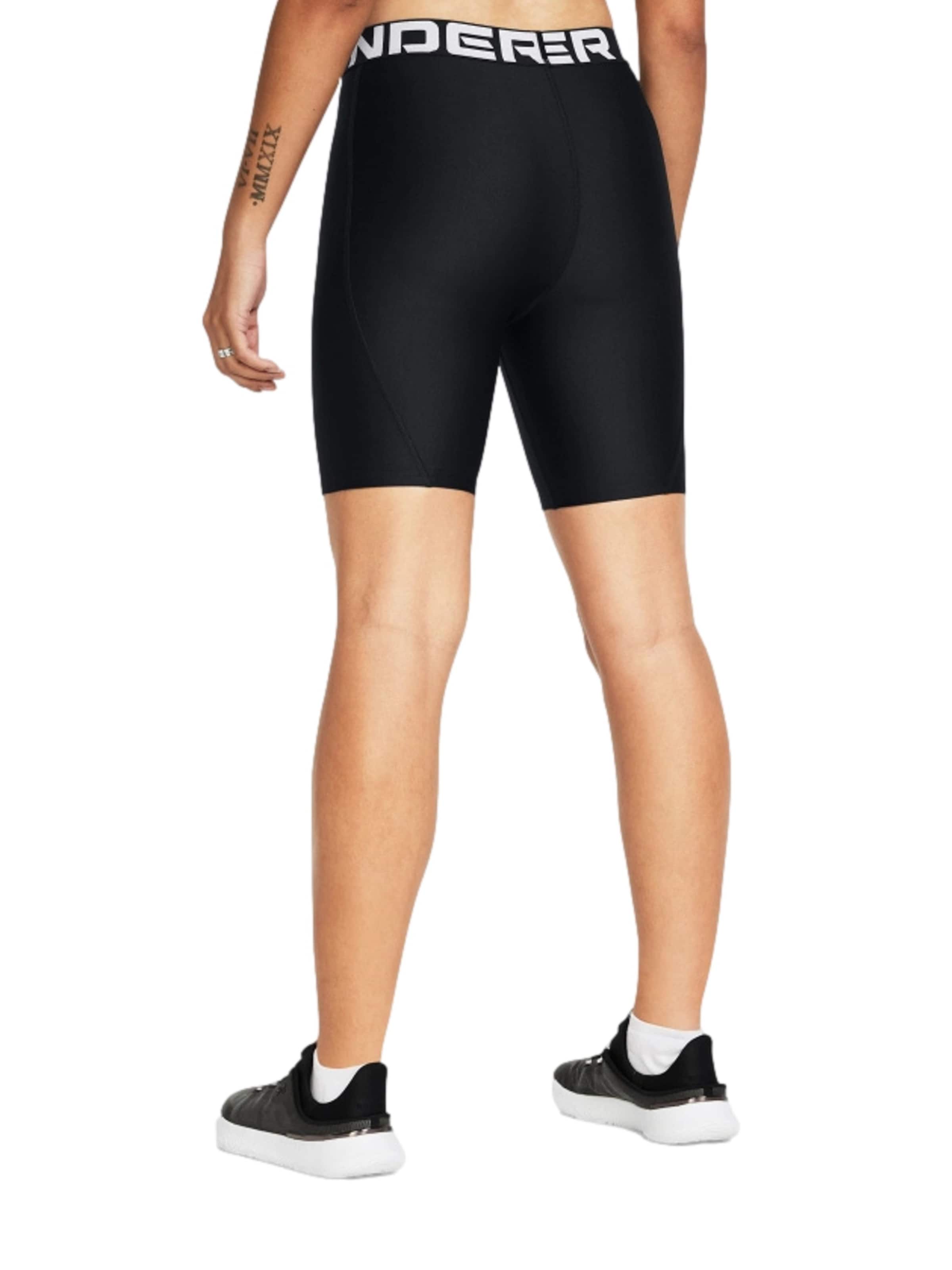 UNDER ARMOUR Skinny Broek in Zwart