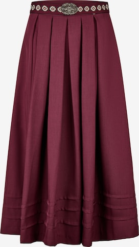 Accessoire folklorique 'Kornblume' SPIETH & WENSKY en rouge : devant