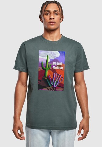 Mister Tee Shirt in Groen: voorkant