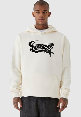 9N1M SENSE Sweatshirt 'Star' in White: front