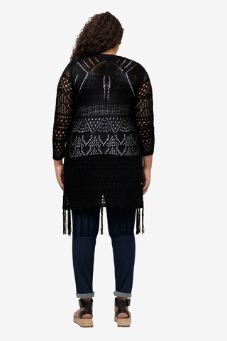 Ulla Popken Knit Cardigan in Black