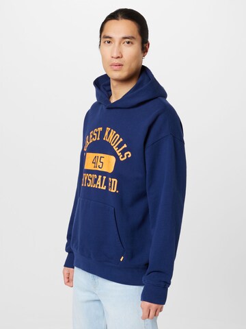 LEVI'S ® Dressipluus 'Gold Tab Hoodie', värv sinine: eest vaates