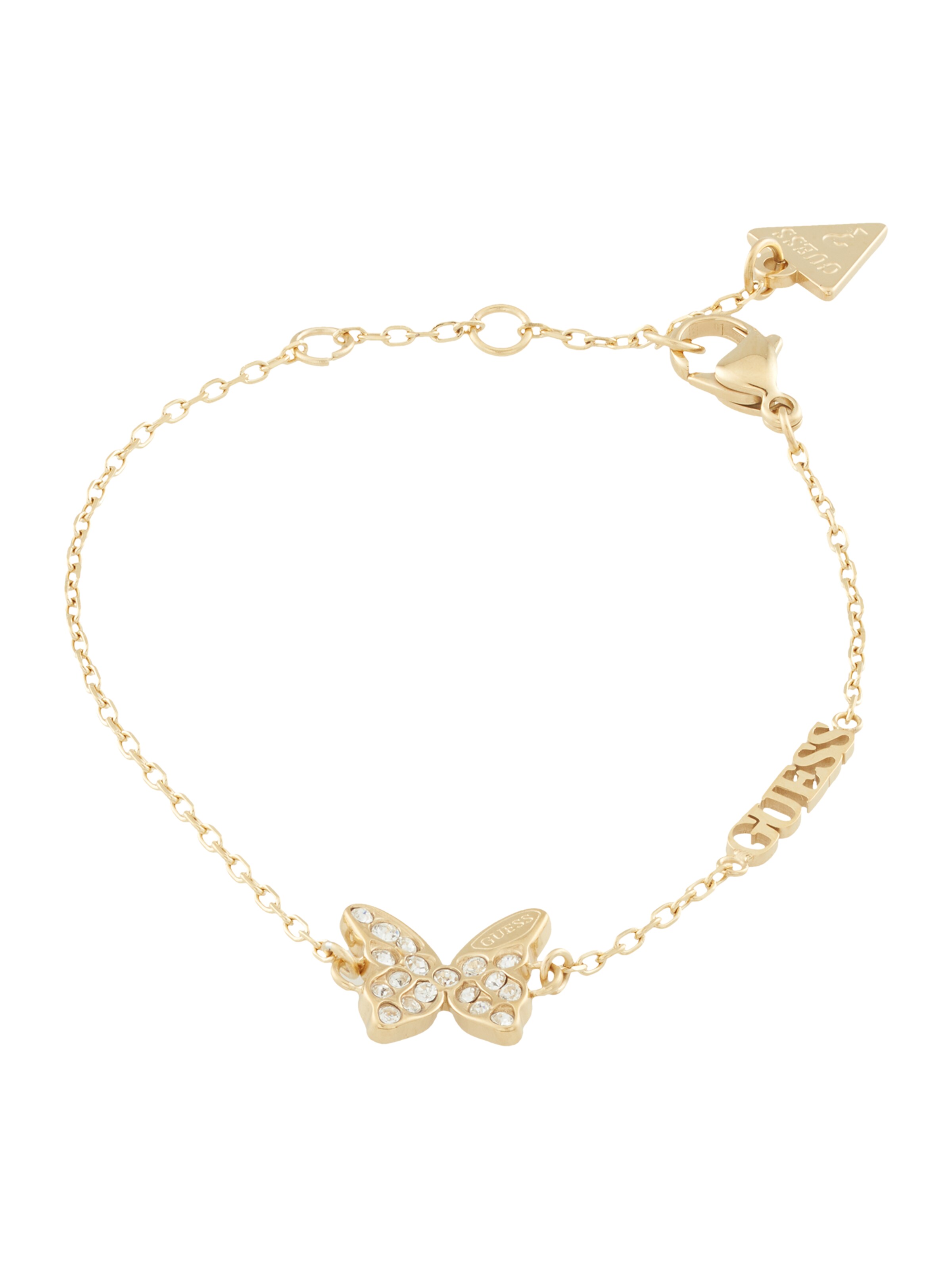 GUESS Bracelet 'Chrysalis' in Gold: front