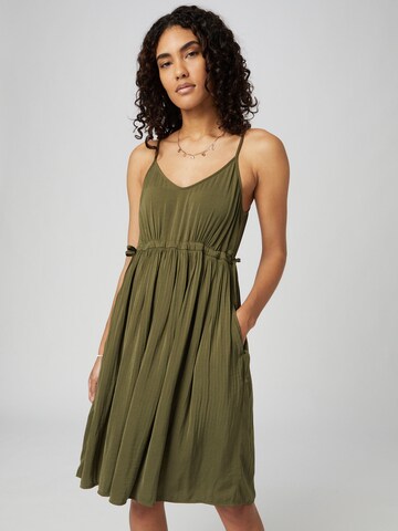 Guido Maria Kretschmer Women - Vestido em verde: frente