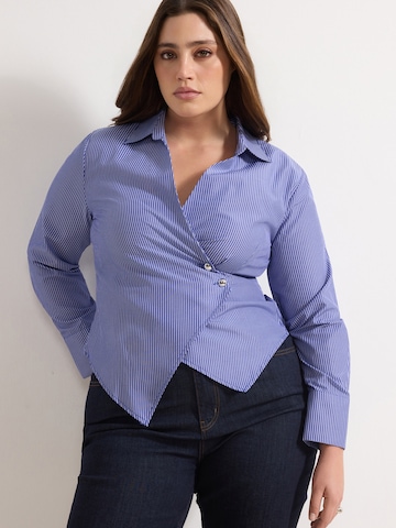 Trendyol CurveBluza - plava boja