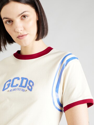 GCDS Majica | bela barva