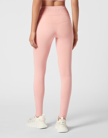 Plein Sport - Skinny Leggings en rosa