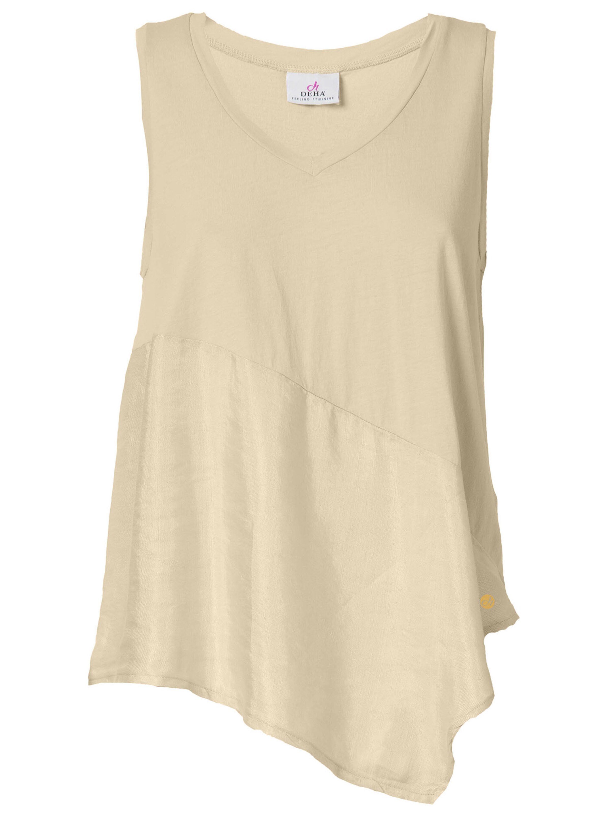DEHA Top in Beige: voorkant
